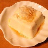 おつまみに§ネギ塩豆腐§